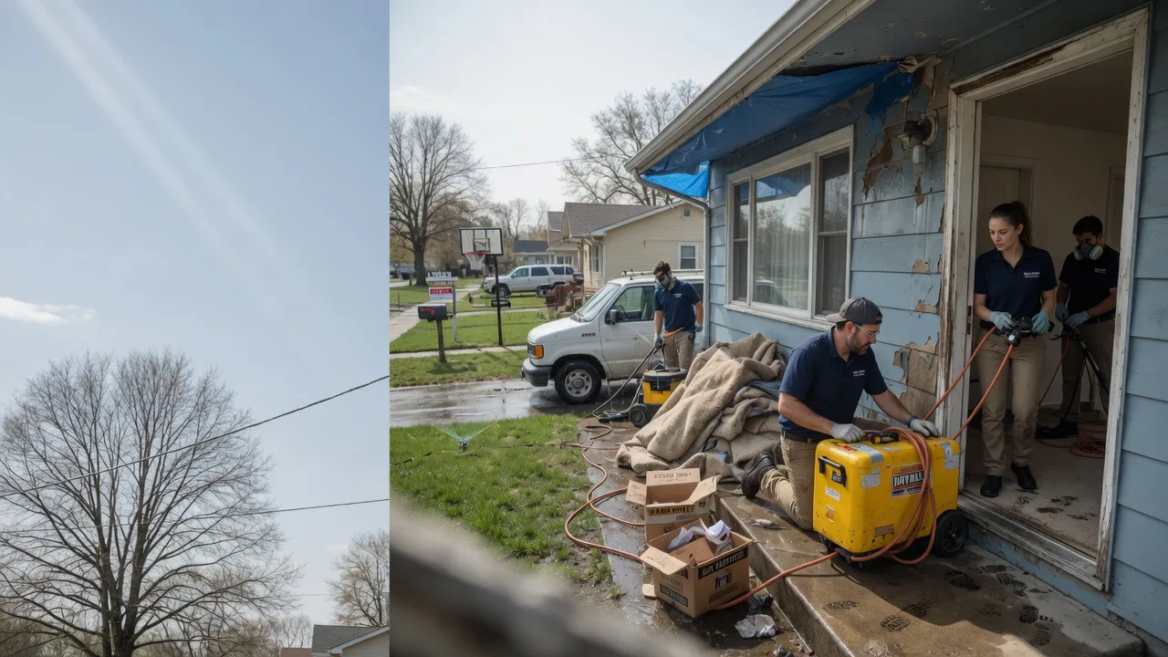 Basement Flood Cleanup in Meridian, MS near me